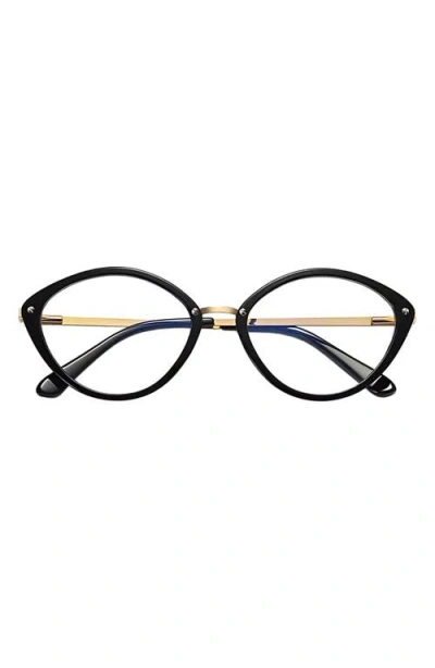 Fifth & Ninth Posie 52mm Cat Eye Blue Light Blocking Glasses In Multi