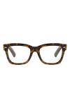 Fifth & Ninth Shiloh 64mm Square Blue Light Blocking Glasses In Torte