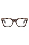Fifth & Ninth Shiloh 64mm Square Blue Light Blocking Glasses In White Torte