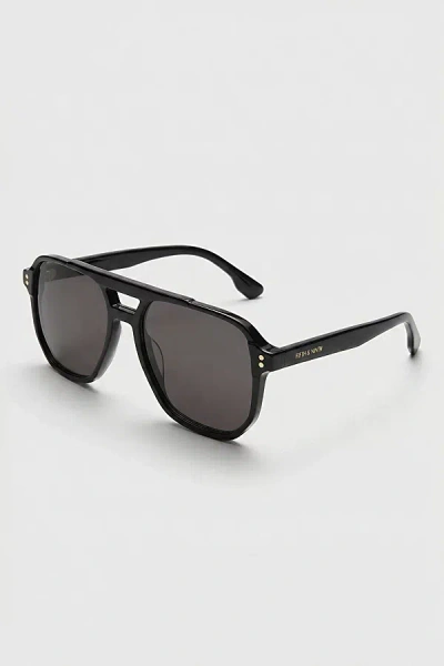 Fifth & Ninth Skye Aviator Sunglasses In Black, Women's At Urban Outfitters
