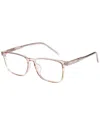 Fifth & Ninth Unisex Aspen 53mm Blue Light Optical Frames In Brown