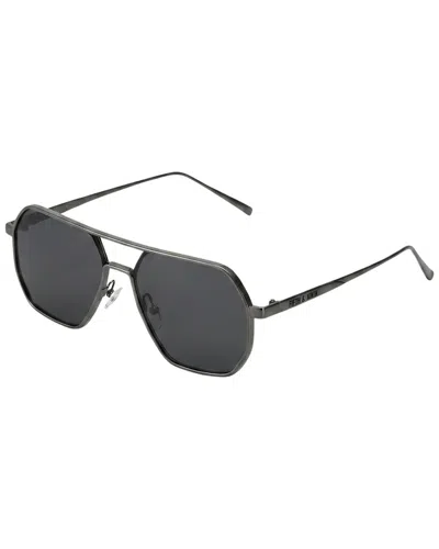 Fifth & Ninth Unisex Nola 58mm Polarized Sunglasses In Black