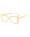 Fifth & Ninth Women's Alice 53mm Optical Frames In Yellow