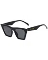 Fifth & Ninth Women's Chicago 53mm Polarized Sunglasses In Black