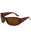 Fifth & Ninth Women's Clover 60mm Polarized Sunglasses In Brown