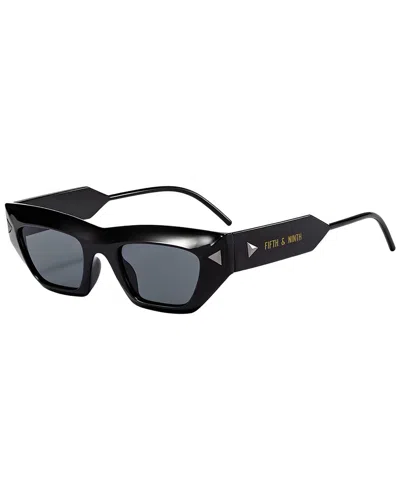 Fifth & Ninth Women's Logan 41mm Polarized Sunglasses In Black
