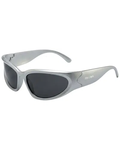 Fifth & Ninth Women's Racer 72mm Polarized Sunglasses In Gray