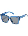 Fifth & Ninth Women's Willow 57mm Polarized Sunglasses In Blue