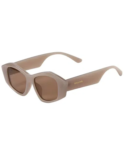 Fifth & Ninth Women's Zaria 55mm Sunglasses In Brown