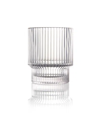 Fifth Avenue Manufacturers Old Fashioned Glasses, Set Of 4 In Clear