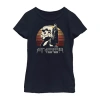 Fifth Sun Andor Little & Big Kid Girls Crew Neck Short Sleeve Regular Fit Star Wars Graphic T-shirt In Blue