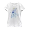 Fifth Sun Disney Little & Big Kid Girls Crew Neck Short Sleeve Regular Fit Cinderella Graphic T-shirt In White