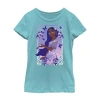 Fifth Sun Disney Little & Big Kid Girls Crew Neck Short Sleeve Regular Fit Encanto Graphic T-shirt In Blue