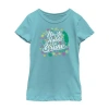 Fifth Sun Disney Little & Big Kid Girls Crew Neck Short Sleeve Regular Fit Encanto Graphic T-shirt In Blue