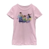 Fifth Sun Disney Little & Big Kid Girls Crew Neck Short Sleeve Regular Fit Encanto Graphic T-shirt In Pink