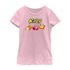 Fifth Sun Kirby Little & Big Kid Girls Crew Neck Short Sleeve Regular Fit Graphic T-shirt In Pink