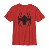 Fifth Sun Little & Big Kid Boys Crew Neck Short Sleeve Regular Fit Spiderman Graphic T-shirt In Red