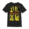 Fifth Sun Little & Big Kid Boys Crew Neck Short Sleeve Regular Fit Wwe Graphic T-shirt In Black