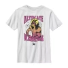 Fifth Sun Little & Big Kid Boys Crew Neck Short Sleeve Regular Fit Wwe Graphic T-shirt In White