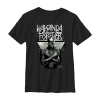 Fifth Sun Little & Big Kid Boys Crew Neck Short Sleeve Slim Fit Black Panther Marvel Graphic T-shirt In Black