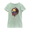 Fifth Sun Little & Big Kid Girls Crew Neck Short Sleeve Regular Fit Doctor Strange Graphic T-shirt In Green