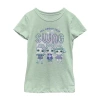 Fifth Sun Little & Big Kid Girls Crew Neck Short Sleeve Regular Fit Lol Graphic T-shirt In Green