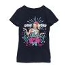 Fifth Sun Little & Big Kid Girls Crew Neck Short Sleeve Slim Fit Jojo Siwa Graphic T-shirt In Black