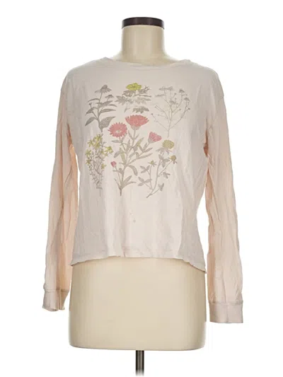 Pre-owned Fifth Sun Long Sleeve T-shirt In Ivory