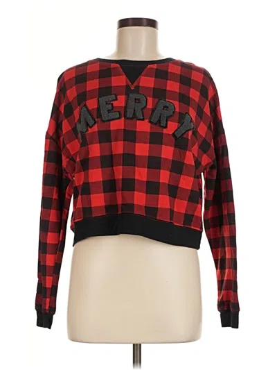 Pre-owned Fifth Sun Long Sleeve T-shirt In Red