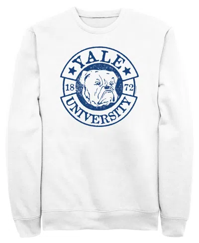 Fifth Sun Men's Alix University Bulldog Graphic Crewneck Sweatshirt In White