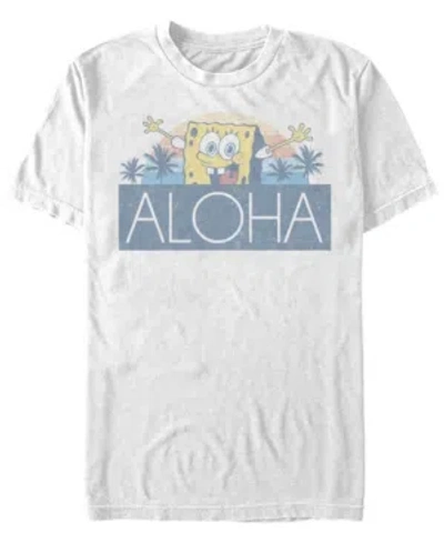 Fifth Sun Men's Aloha Short Sleeve Crew T-shirt In White