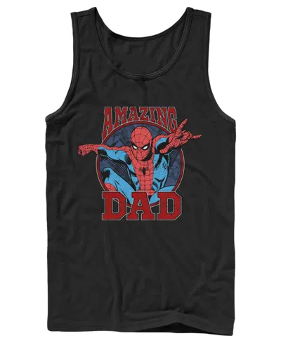 Fifth Sun Men's Amazing Dad Sleeveless Tank Top In Animal Print