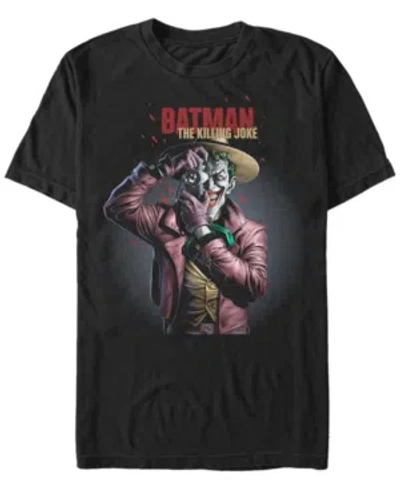 Fifth Sun Men's Batman Comic Poster Short Sleeve T-shirt In Black