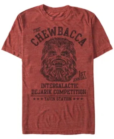 Fifth Sun Men's Beard Contest Short Sleeve Crew T-shirt In Red