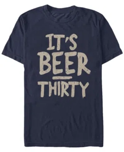 Fifth Sun Men's Beer Thirty Short Sleeve Crew T-shirt In Navy