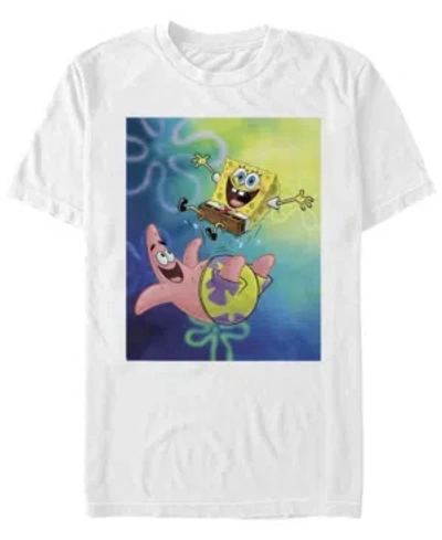 Fifth Sun Men's Best Buds Short Sleeve Crew T-shirt In White