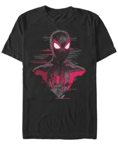 Fifth Sun Men's Big Spidey Short Sleeve Crew T-shirt In Black
