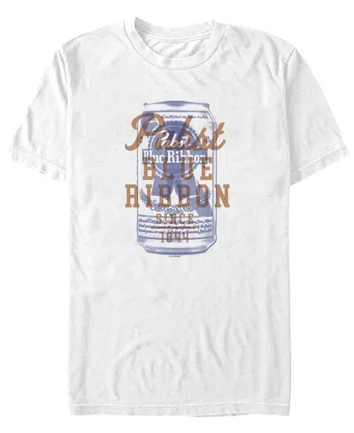 Fifth Sun Men's Can Overlay Short Sleeve T-shirt In White