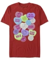 Fifth Sun Men's Candy Icons Marvel Short Sleeve Crew T-shirt In Red