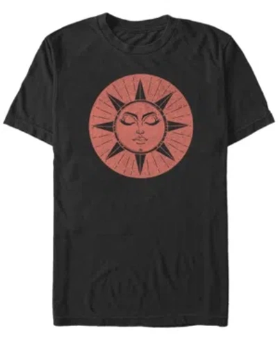 Fifth Sun Men's Celestial Short Sleeve Crew T-shirt In Black