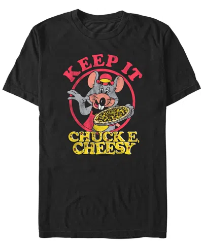 Fifth Sun Men's Cheesy Short Sleeve T-shirt In Black