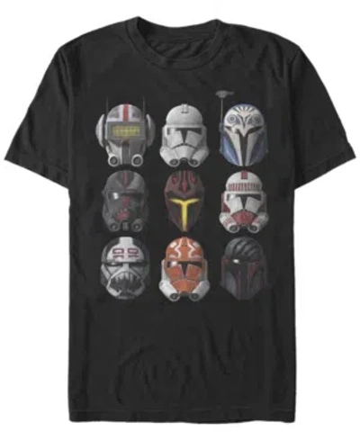 Fifth Sun Men's Clone Helmets Short Sleeve Crew T-shirt In Black