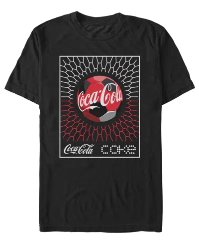 Fifth Sun Men's Cocacola Coke Graphic T-shirt In Black