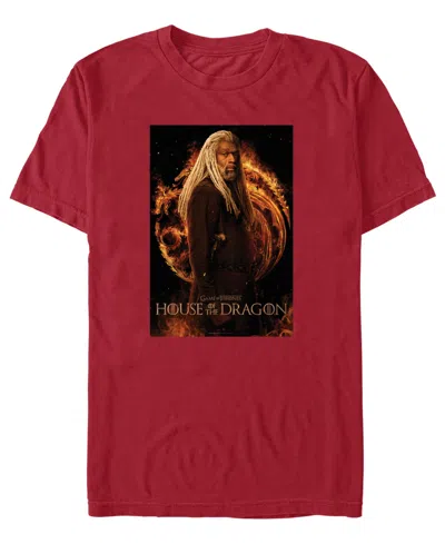 Fifth Sun Men's Corlys Poster Graphic T-shirt In Cardinal