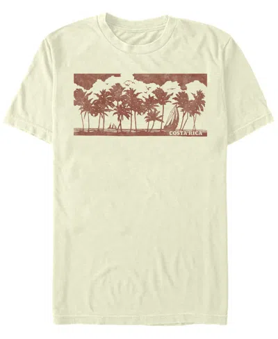 Fifth Sun Men's Costa Rica Short Sleeves T-shirt In Natural