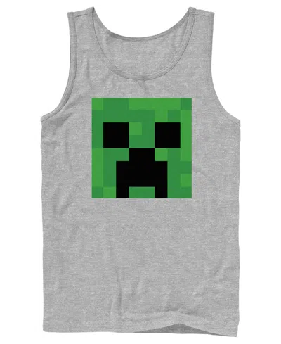 Fifth Sun Men's Creeper Big Face Tank Top In Gray