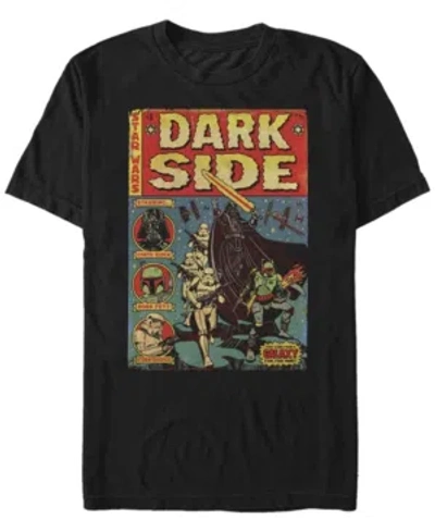 Fifth Sun Men's Dark Side Tales Short Sleeve Crew T-shirt In Black