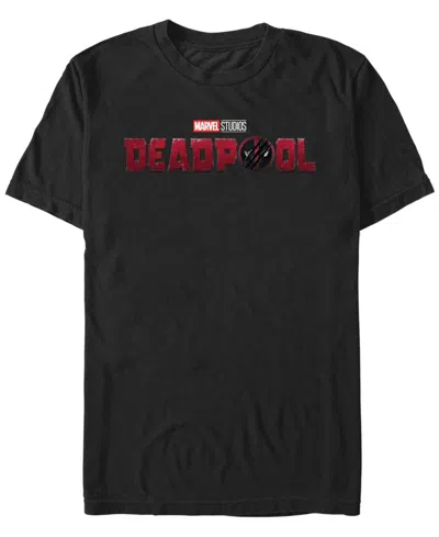 Fifth Sun Men's Deadpool 3 Logo Short Sleeve T-shirt In Black