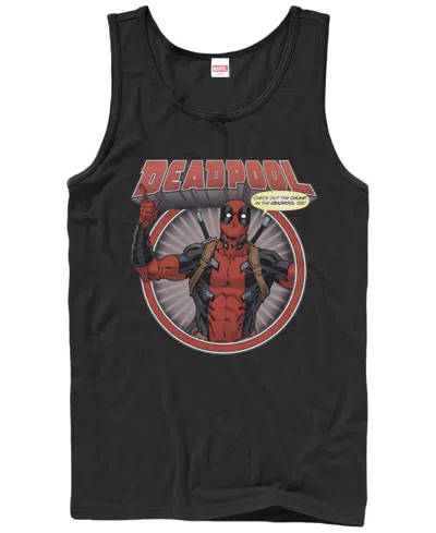 Fifth Sun Mens Deadpool Chump Tank In Black
