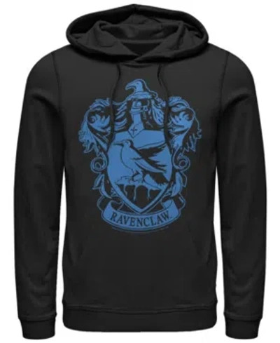 Fifth Sun Men's Deathly Hallows 2 Simple Raven Fleece Hoodie In Black